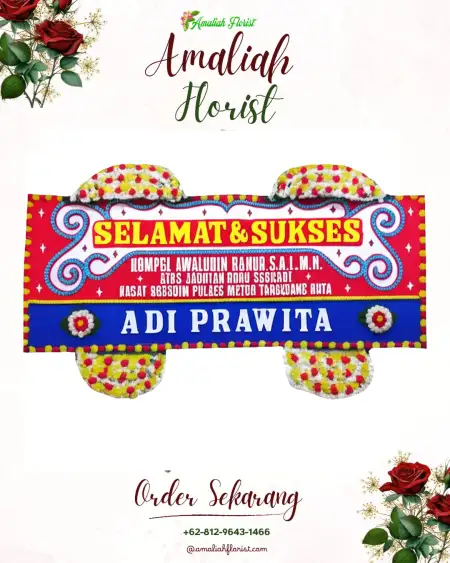 Papan Bunga Ucapan Selamat Sadapaingan